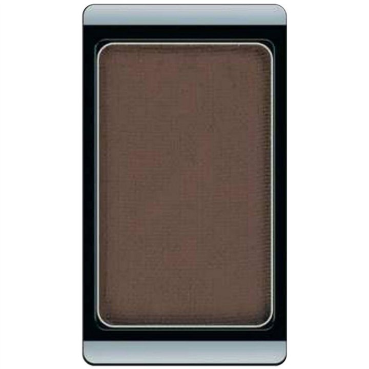 ArtDeco, ArtDeco, Matte, Eyeshadow Powder, 524, Dark Grey Mocha, 1 Shade, Refill, 0.8 g - Teknashop Ltd
