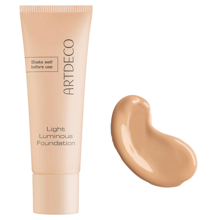 ArtDeco, Light Luminous, Natural Finish, Liquid Foundation, 22, Neutral Natural Chiffon, 25 ml