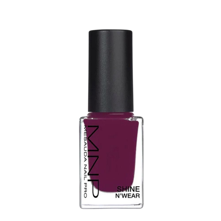 Mesauda, Shine N' Wear, Nail Polish, 222, Mauve, 10 ml