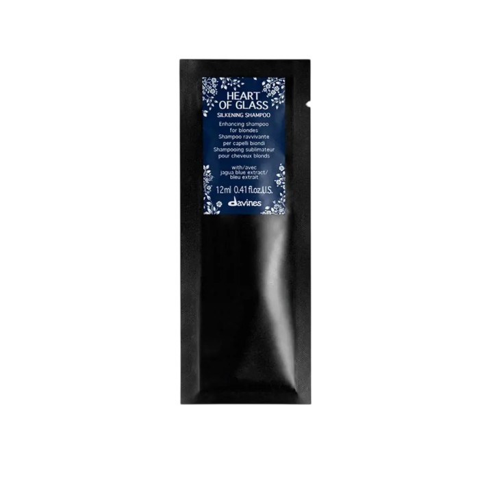 Davines, Heart of Glass, Hair Shampoo, Color Enhancement, 12 ml - Teknashop Ltd