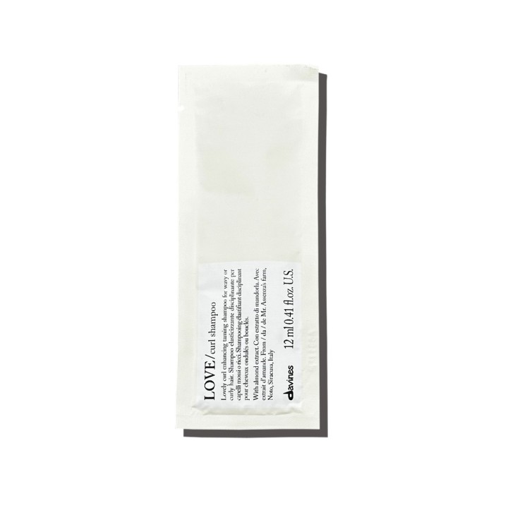Davines, Love, Hair Shampoo, Curl Enhancement, 12 ml - Teknashop Ltd