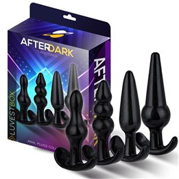 Luvest Box 4 Set of 4 Butt Plugs Anchor Base - AD-598