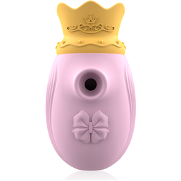 INTENSE - CLITORIS STIMULATOR 10 SUCTION AND LICKING MODES - PINK - D-230640 - Teknashop Ltd