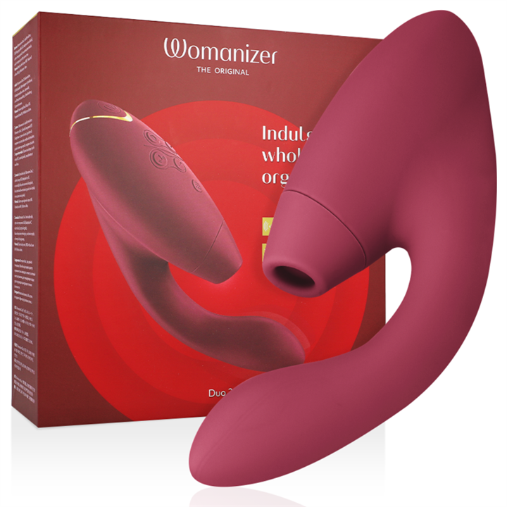 WOMANIZER - DUO 2 STIMULATOR BORDEAUX - D-235684