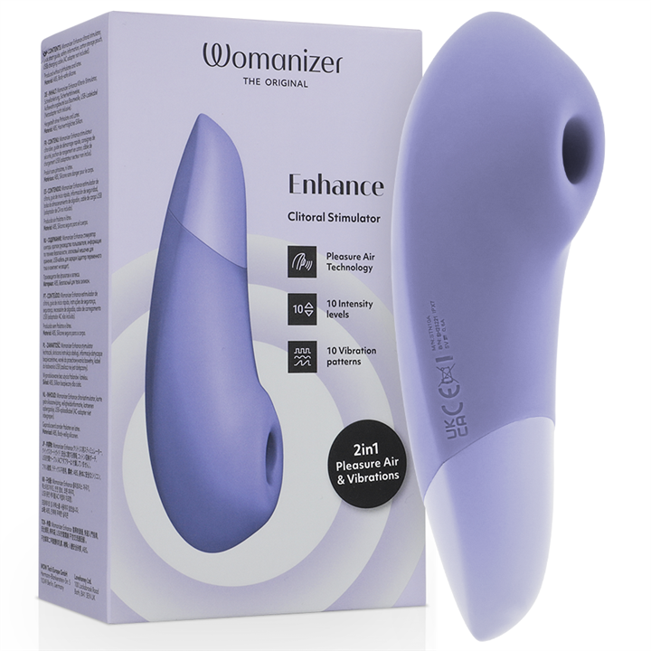 WOMANIZER - ENHANCE CLITORIAL STIMULATOR LILAC - D-245096