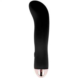 DOLCE VITA - RECHARGEABLE VIBRATOR TWO BLACK 7 SPEED - D-228452