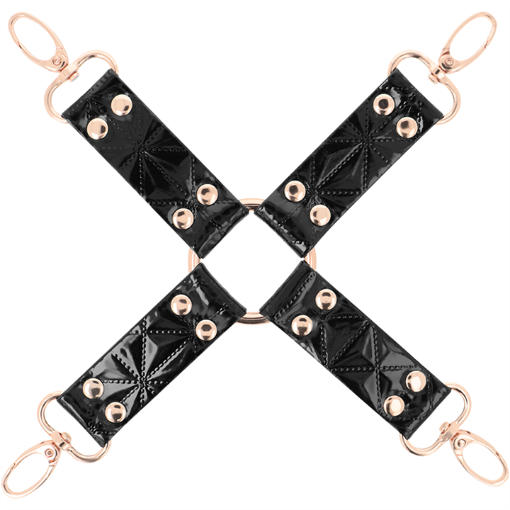 BEGME - BLACK EDITION VEGAN LEATHER HOG TIE - D-229255