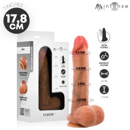 MR INTENSE - GARY S ULTRA-REALISTIC SILICONE COCK WITH TESTICLES 17.8 CM -Ø- 4.2 CM - D-245159