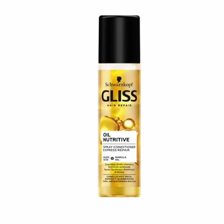 Schwarzkopf Gliss Oil Nutritive Spray Conditioner Express Repair 200ml - unisex