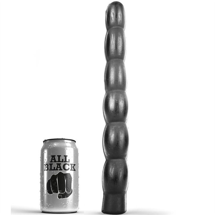 ALL BLACK - ANAL DILDO 32 CM - D-216248 - Teknashop Ltd