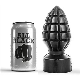 ALL BLACK - PLUG ANAL 14 CM - D-221723
