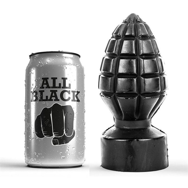 ALL BLACK - PLUG ANAL 14 CM - D-221723 - Teknashop Ltd