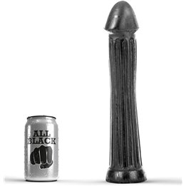ALL BLACK - PLUG DILDO 31 CM - D-221727