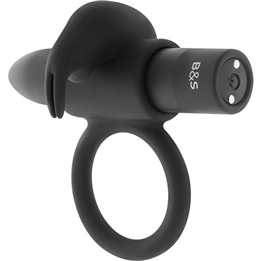BLACK&SILVER - BURTON RING 10 VIBRATION MODES BLACK - D-226979