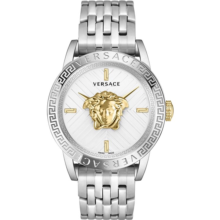 VERSACE Mod. V-CODE RESTYLING - SILVER - WW.VESN00522
