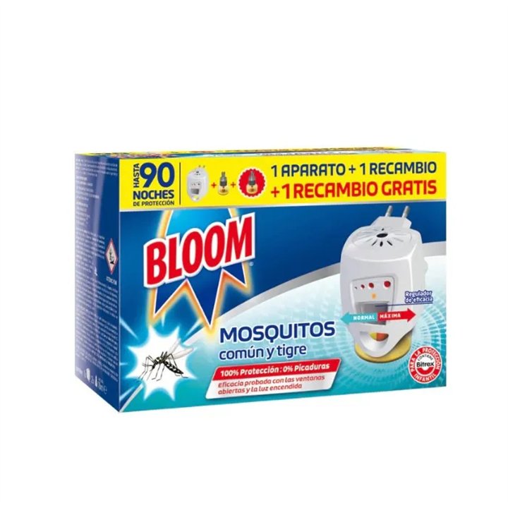Bloom Zero Mosquitoes 1 Electric Device + 2 Refill - unisex