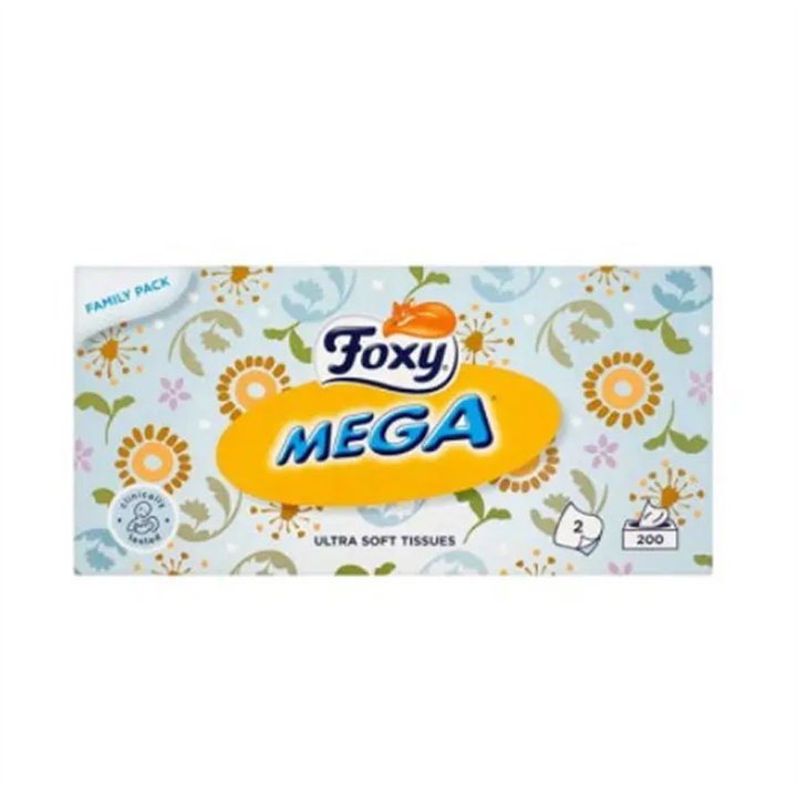 Foxy Mega Tissues 200 Units - unisex