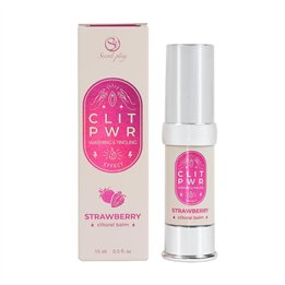 Clit Pwr Clítoris stimulating balm Strawberry 15 ml - F3715