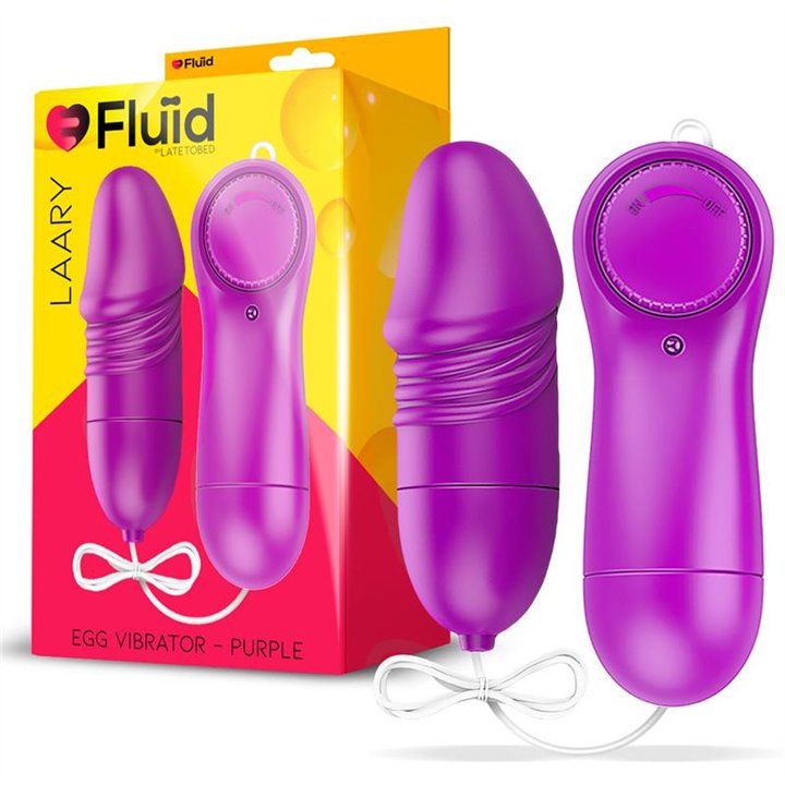 Laary Multi-Speed Vibrating Egg with Remote Control Purple - FL-413 - Teknashop Ltd