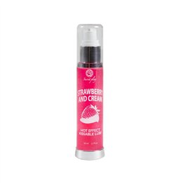 Hot Effect Strawberry with Cream Lubricant 50 ml - F3538 - Teknashop Ltd
