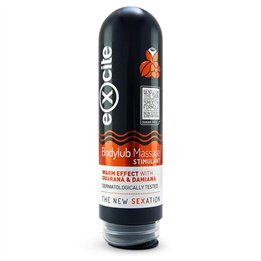 BodyLub Massage Estimulante Damiana and Guarana 200 ml - 8430830600552