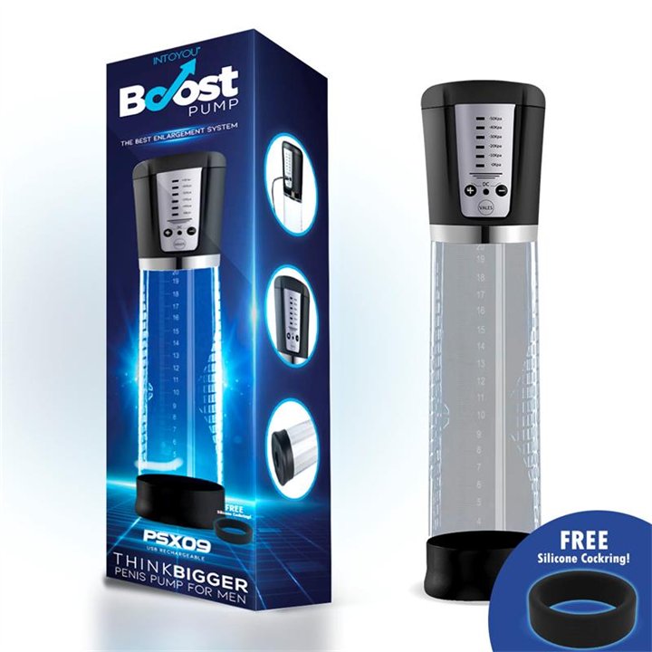Automatic Penis Pump with Display PSX09 USB - BO-088 - Teknashop Ltd