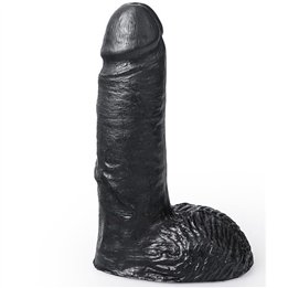 HUNG SYSTEM - REALISTIC DILDO BLACK COLOR CESAR 19 CM - D-223115