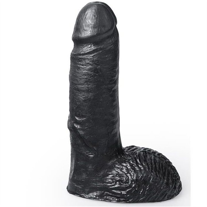 HUNG SYSTEM - REALISTIC DILDO BLACK COLOR CESAR 19 CM - D-223115