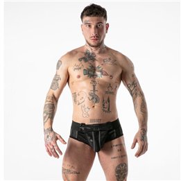 LOCKER GEAR - FULL MILITARY ACCESS JOCK BRIEF BLACK S - D-246658