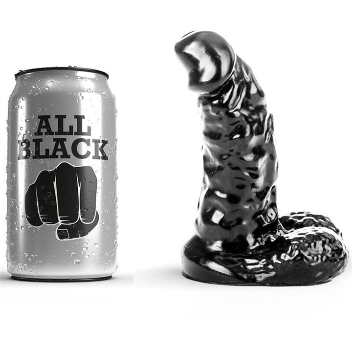 ALL BLACK - DILDO 13 CM - D-216242