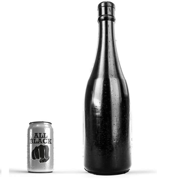ALL BLACK - BOTTLE 39,5 CM - D-222837 - Teknashop Ltd