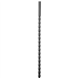 ALL BLACK - 6/8 MM SILICONE URETHRAL PROBE - D-229340 - Teknashop Ltd