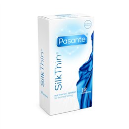 PASANTE - CONDOMS SILK MS FINE 12 UNITS - D-225499 - Teknashop Ltd