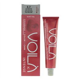 Intercosmo, Voila 3C Intense, Aqua, Permanent Hair Dye, 2.7 Dark China Blue, 60 ml - Teknashop Ltd