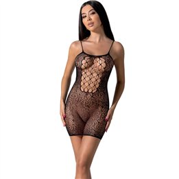 PASSION - BS096 BLACK BODYSTOCKING ONE SIZE - D-236358
