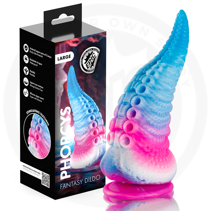 EPIC - PHORCYS BLUE TENTACLE DILDO LARGE SIZE - D-239464
