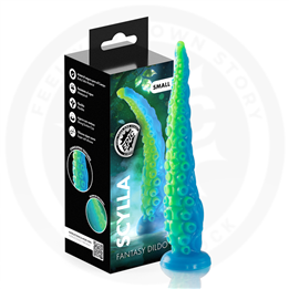 EPIC - SCYLLA DILDO THIN TENTACLE FLUORESCENT SMALL SIZE - D-239483