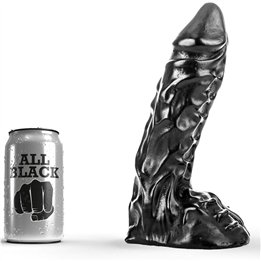 ALL BLACK - DILDO 23 CM - D-221729