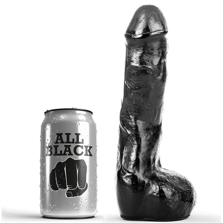 ALL BLACK - PENE REALISTIC ANAL 20 CM - D-222808