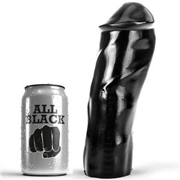 ALL BLACK - DILDO REALISTIC 20 CM - D-221855