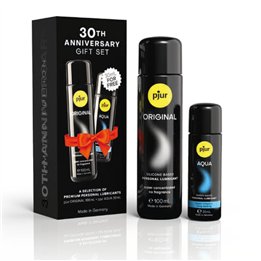 PJUR - SET 30TH ANNIVERSARY PJUR ORIGINAL 100 ML + PJUR AQUA 30 ML AS A GIFT - D-244069
