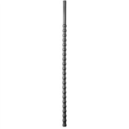 ALL BLACK - 8/10 MM SILICONE URETHRAL PROBE - D-229341 - Teknashop Ltd