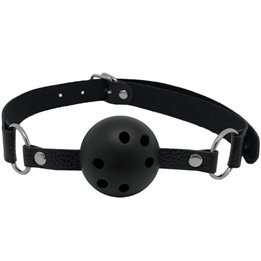 ALIVE - DISCRETION BREATHABLE GAG BLACK - D-237167