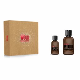 Dsquared2 Original Wood Eau De Parfum Spray 100ml Set 2 Pieces - man - Teknashop Ltd