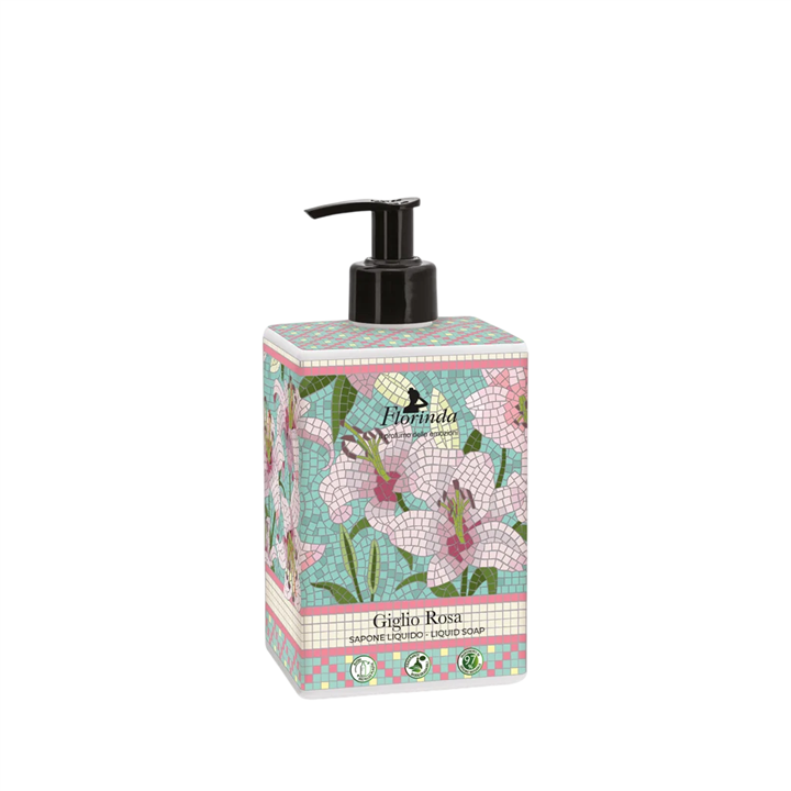 Florinda, Giglio Rosa, Hydrating, Liquid Soap, 500 ml