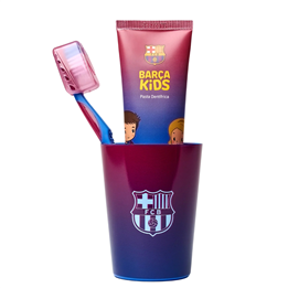 Set FC Barcelona: FC Barcelona, Toothbrush + FC Barcelona, Toothpaste, 90 g + FC Barcelona, None, None, Mugs & Cups, None, None
