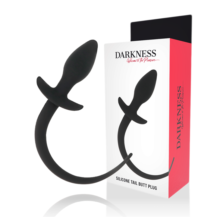 DARKNESS - ANAL PLUG 28 CM BLACK SILICONE - D-221135