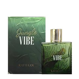 Rayhaan, Jungle Vibe, Eau De Parfum, For Men, 100 ml - Teknashop Ltd