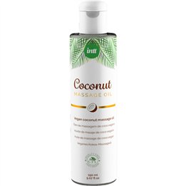 INTT - SWEET VEGAN MASSAGE OIL WITH RELAXING COCONUT FLAVORED - D-234932