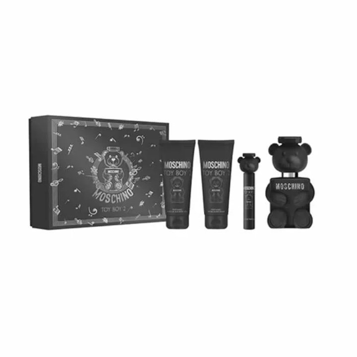 Mochino Toy Boy 2 Eau De Parfum Spray 100ml Set 4 Pieces - man